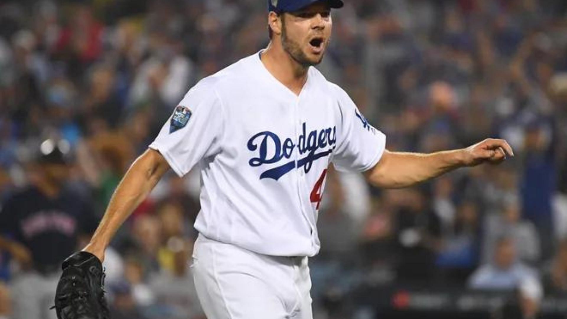 Rich Hill in Los Angeles Dodgers team